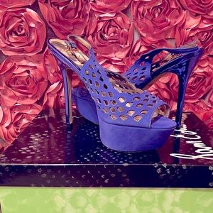 Blue Sam Edelman Heels